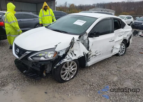 2019 Nissan Sentra S z USA, uszkodzony, nr VIN 3N1AB7AP7KY246624